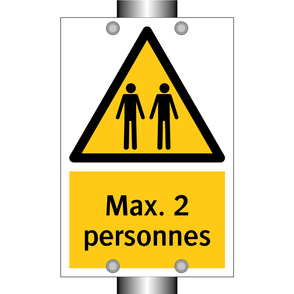 Max. 2 personnes