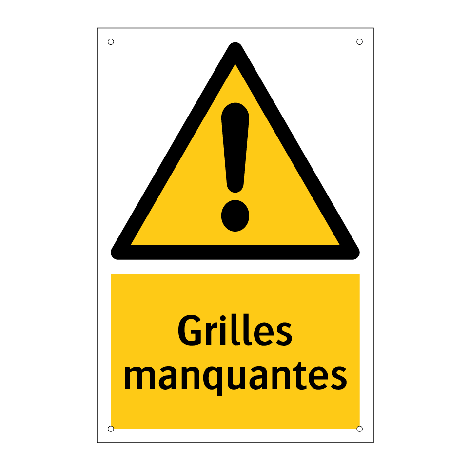 Grilles manquantes