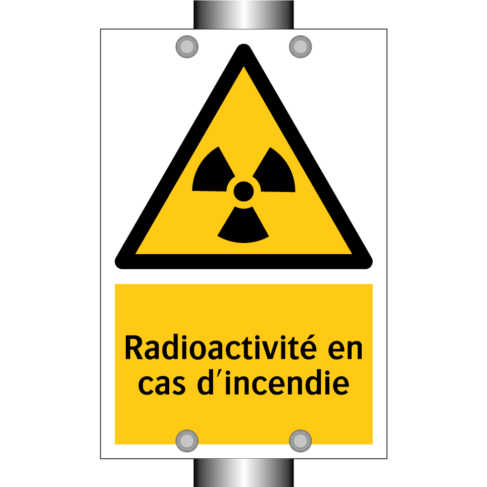 Radioactivité en cas d'incendie