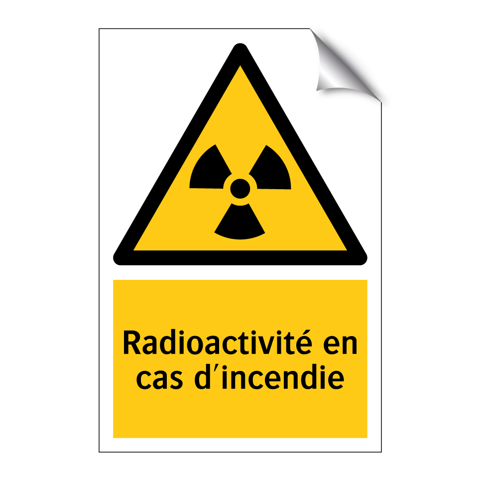 Radioactivité en cas d'incendie