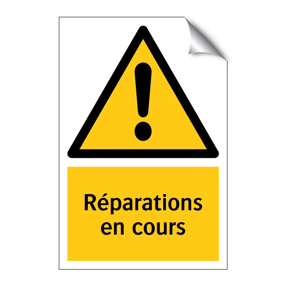 Réparations en cours