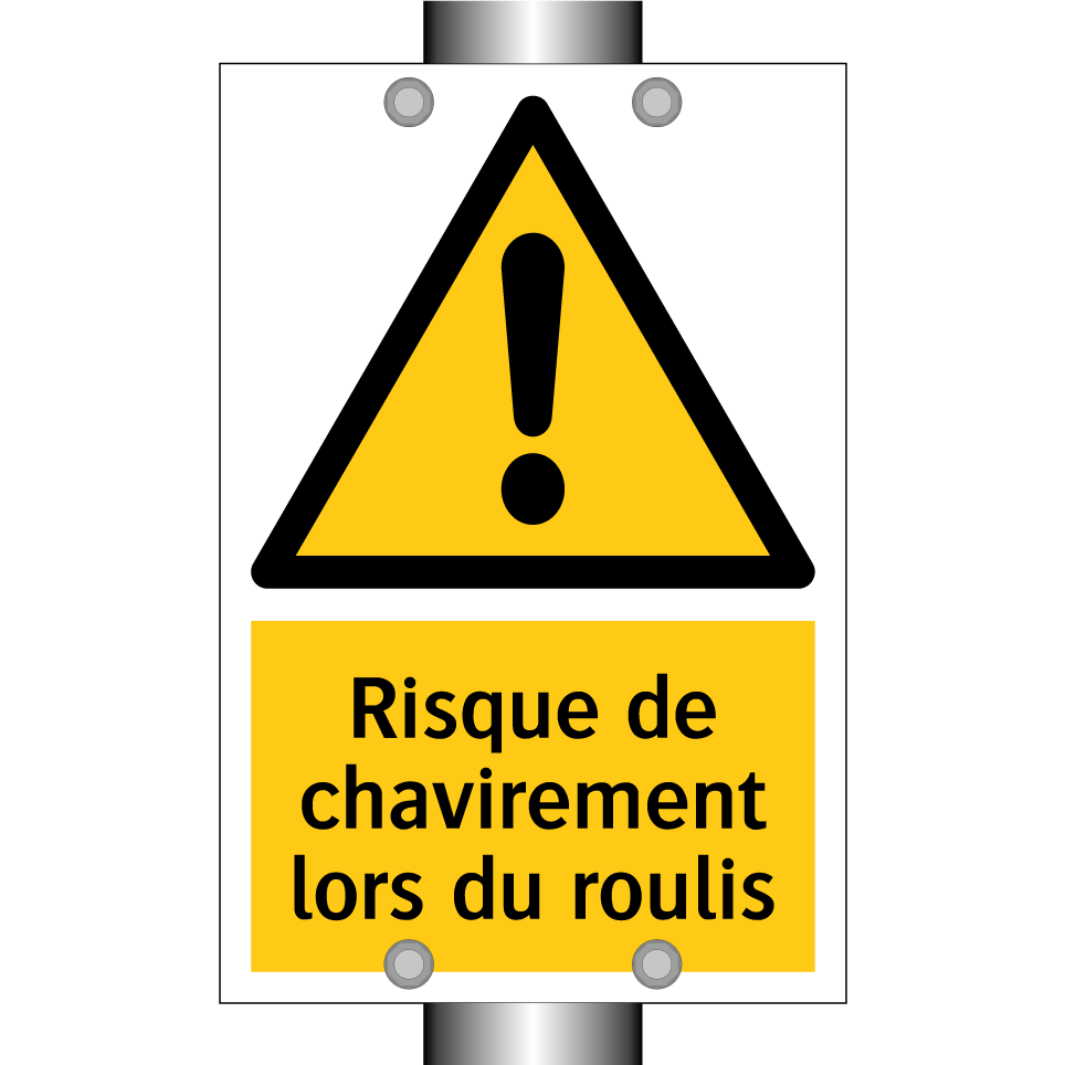 Risque de chavirement lors du roulis