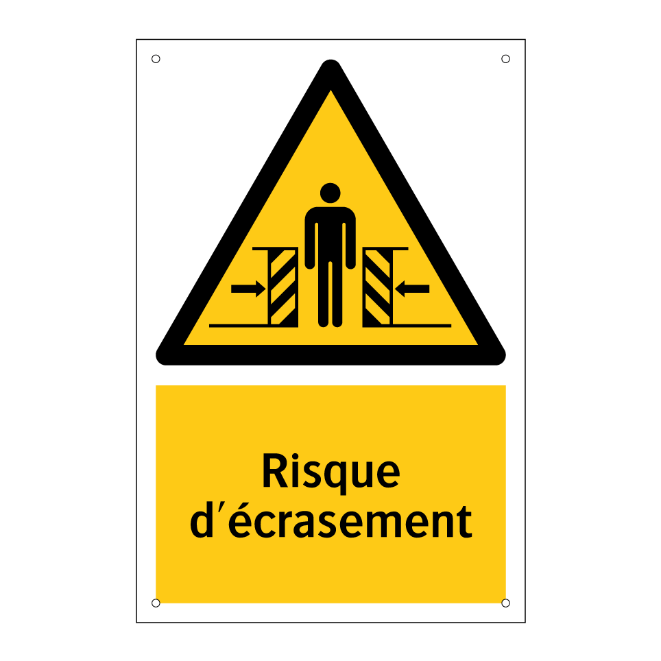 Risque d'écrasement