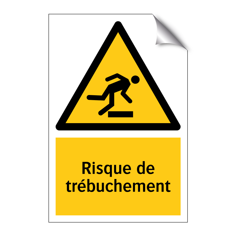 Risque de trébuchement