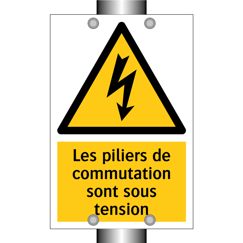 Les piliers de commutation sont sous tension