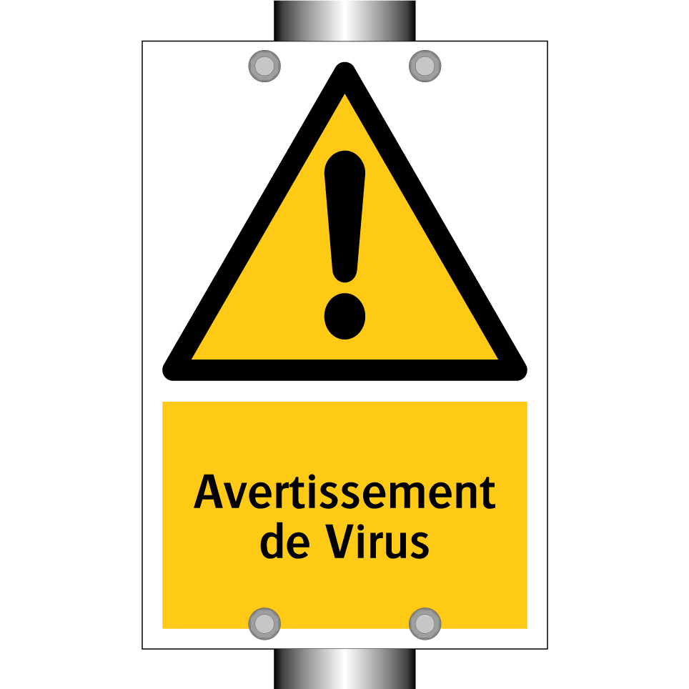 Avertissement de Virus