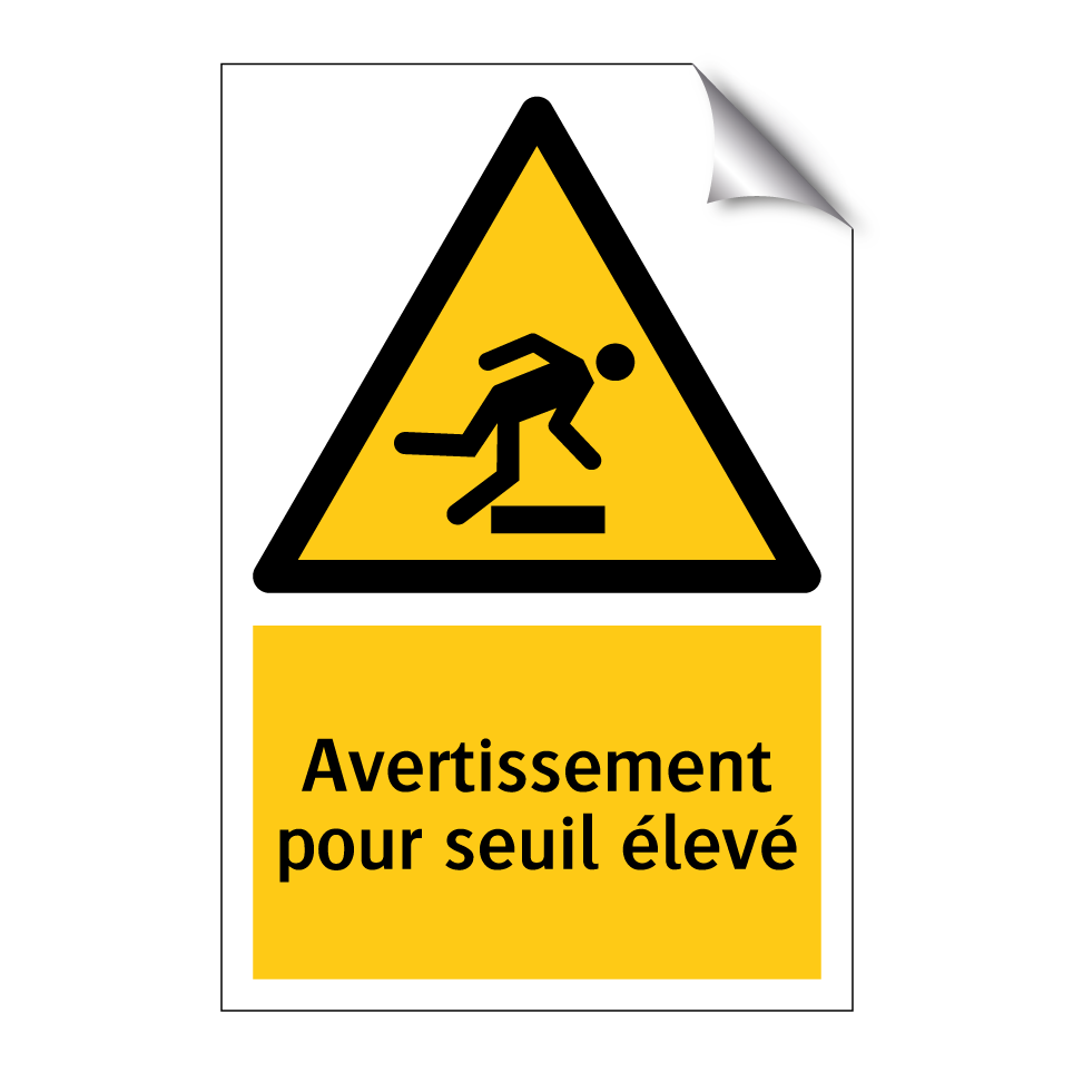 Avertissement pour seuil élevé