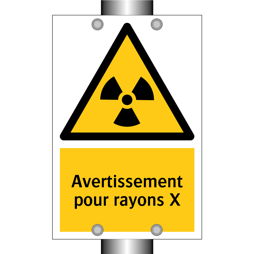 Avertissement pour rayons X