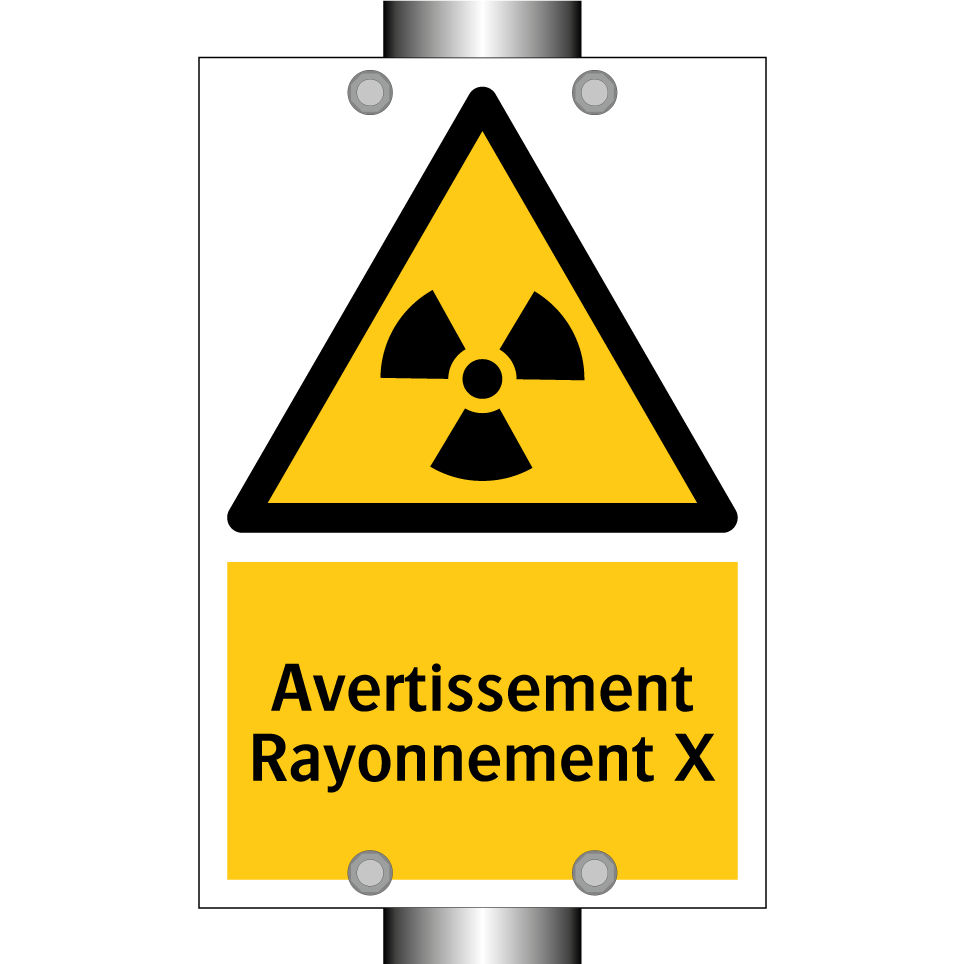 Avertissement Rayonnement X