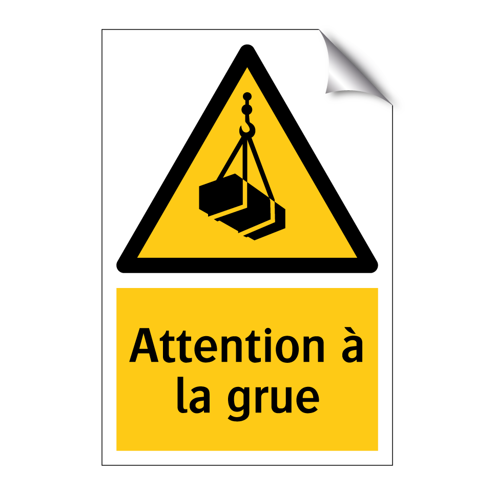 Attention à la grue