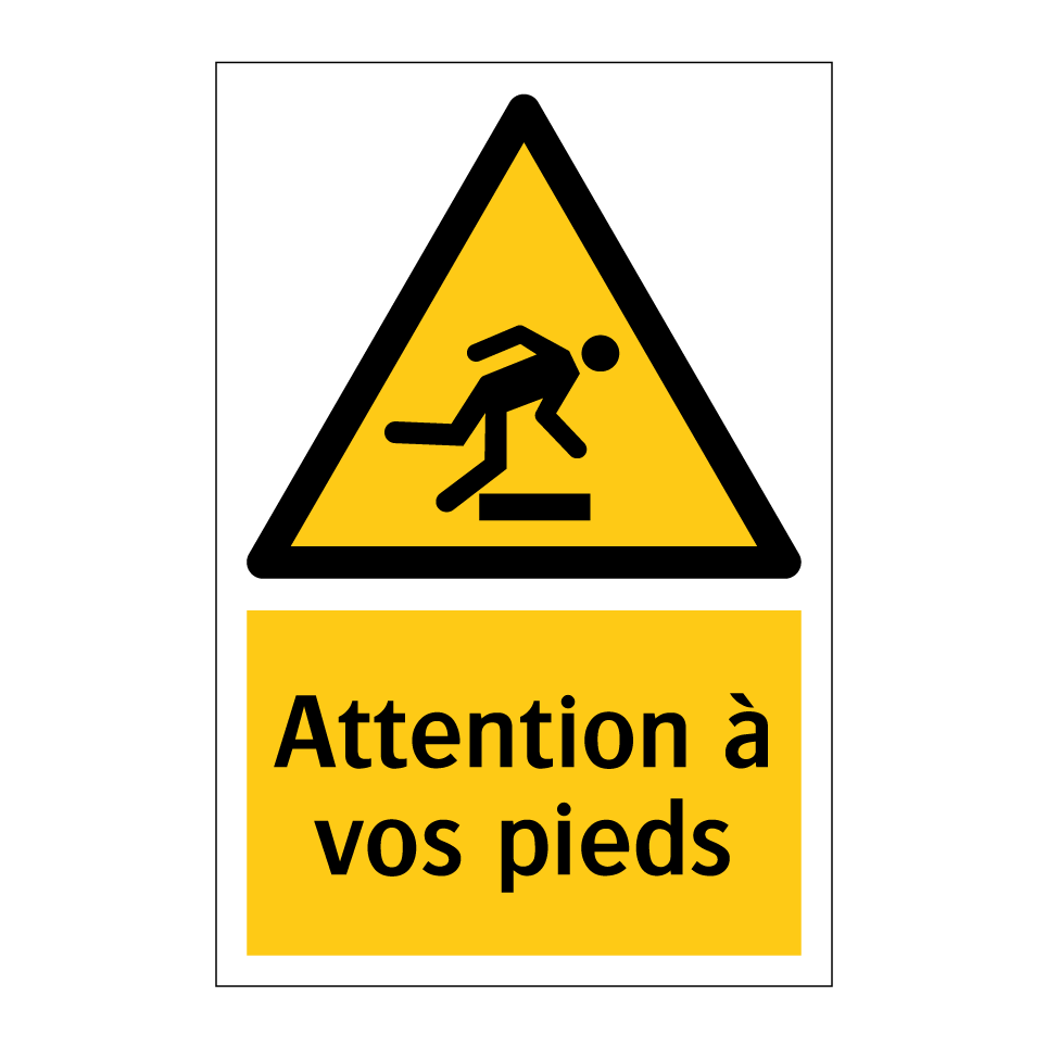 Attention à vos pieds