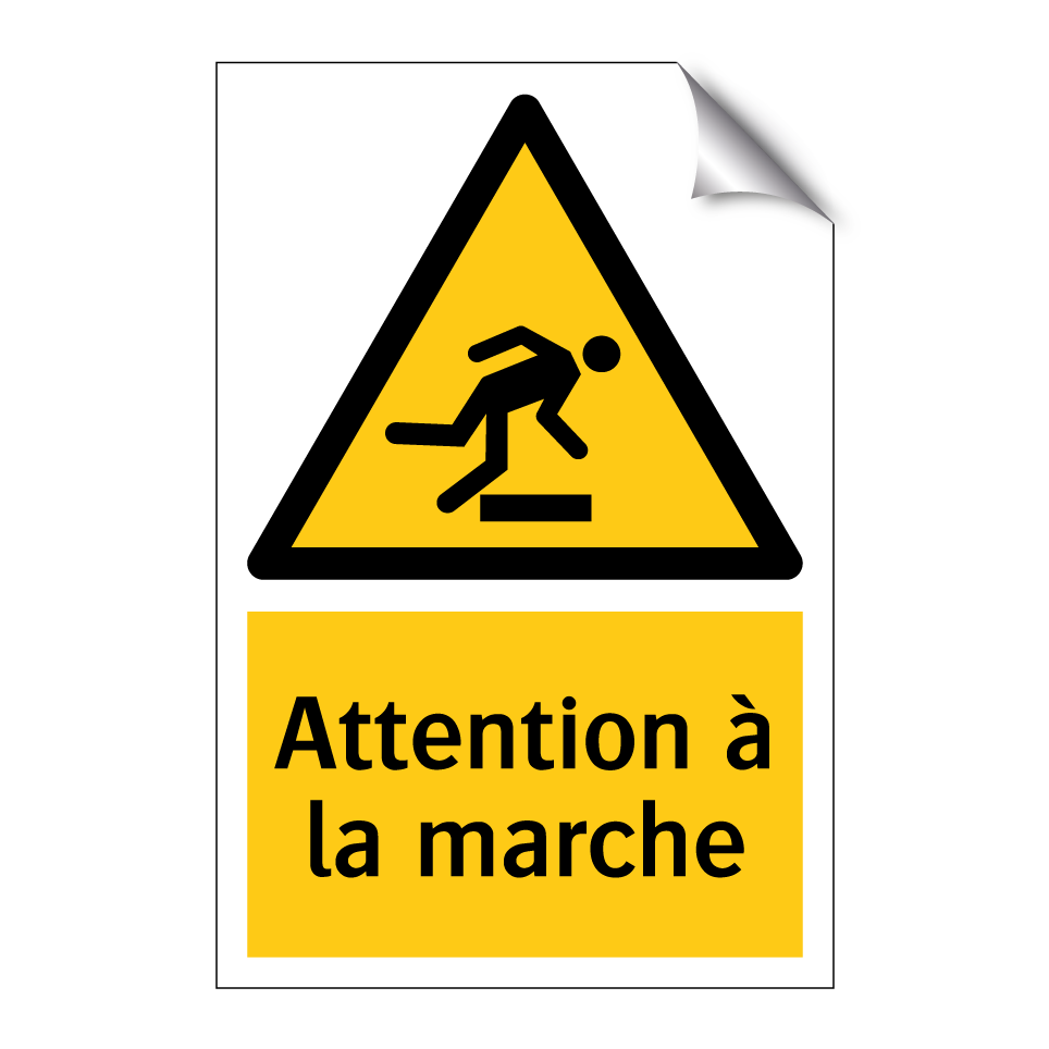 Attention à la marche