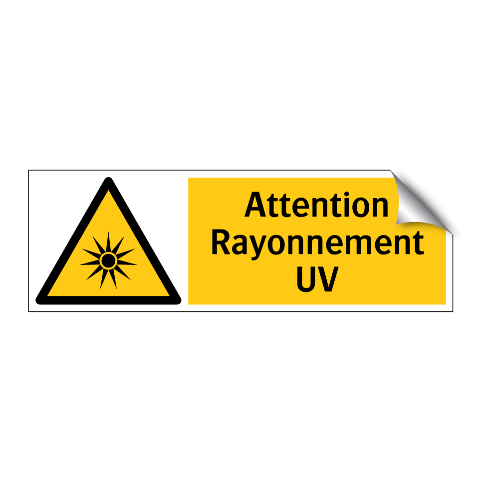 Attention Rayonnement UV