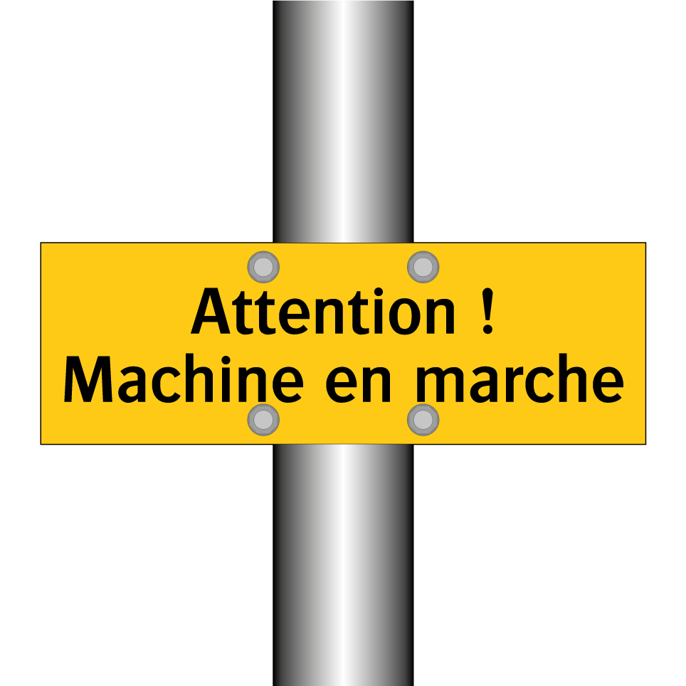 Attention ! Machine en marche