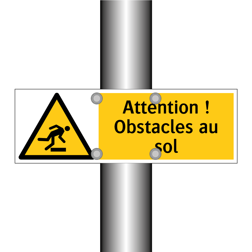 Attention ! Obstacles au sol