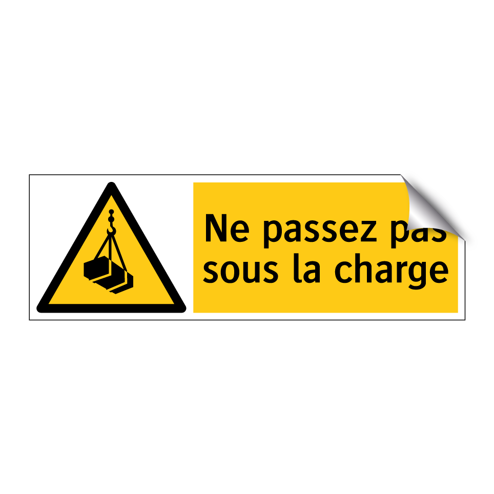 Ne passez pas sous la charge