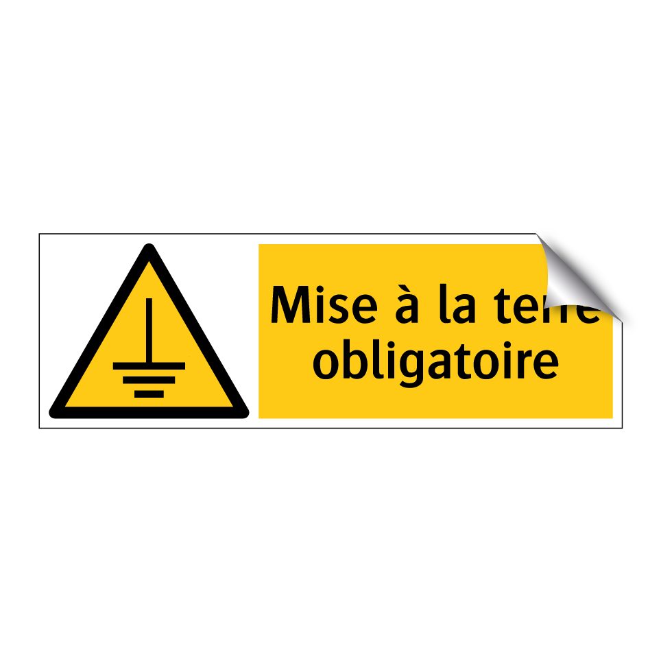 Mise à la terre obligatoire