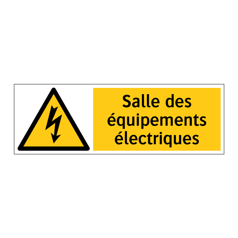 Salle des équipements électriques