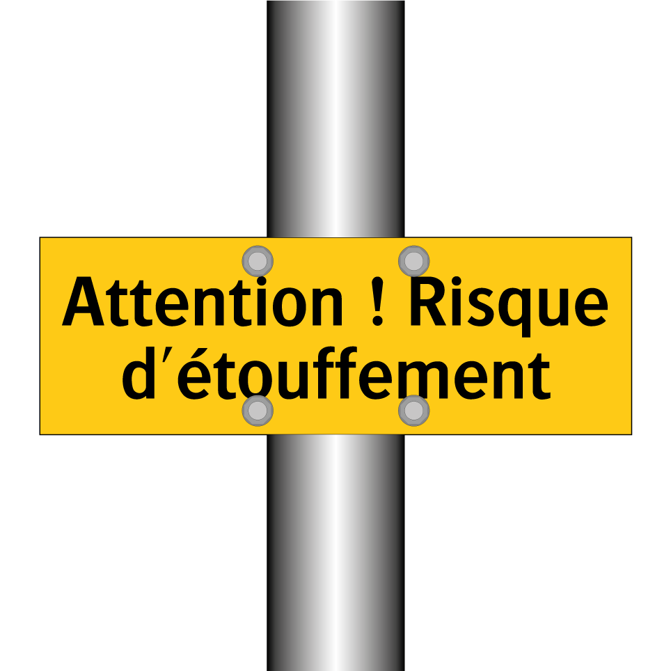 Attention ! Risque d'étouffement