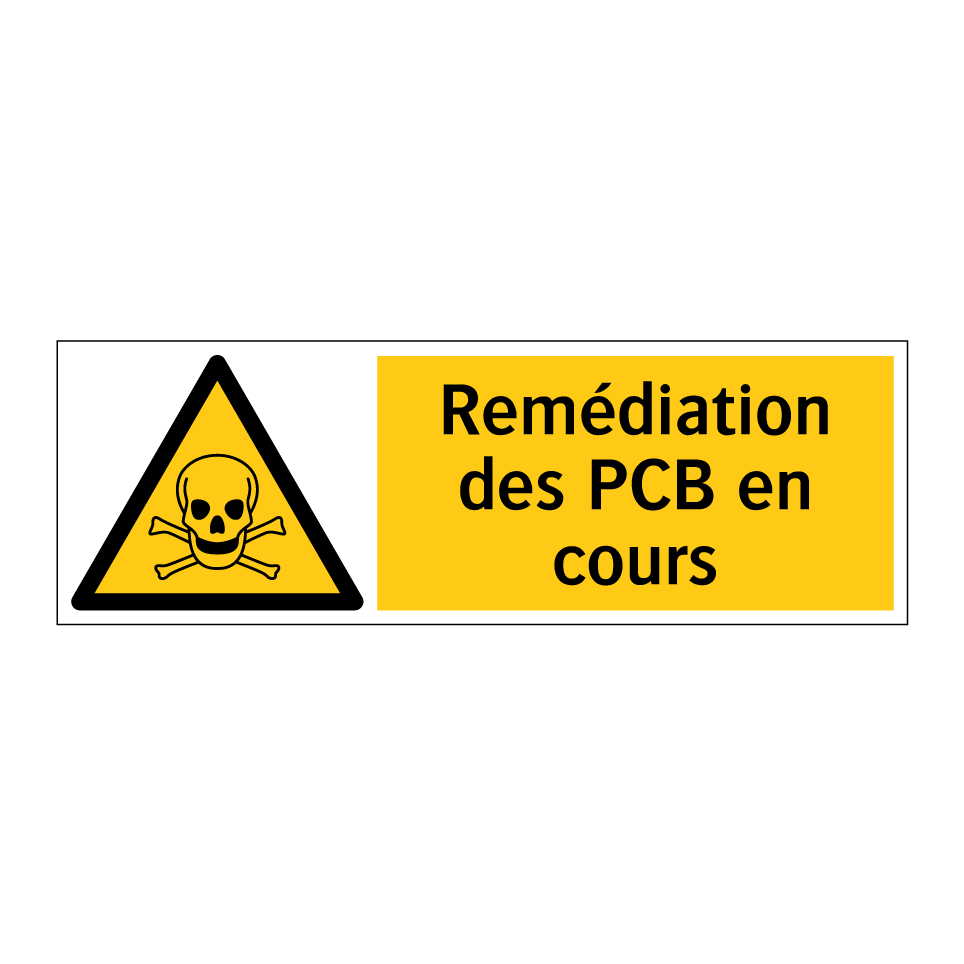 Remédiation des PCB en cours