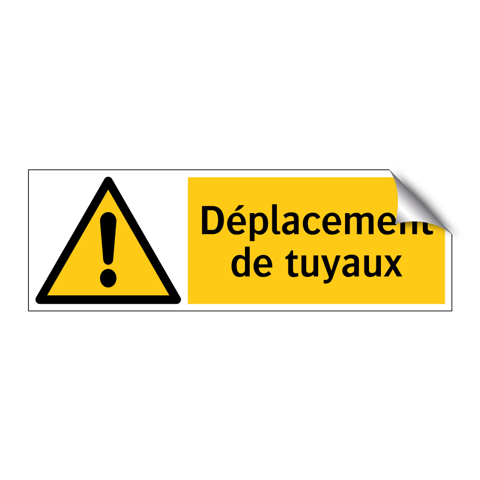 Déplacement de tuyaux