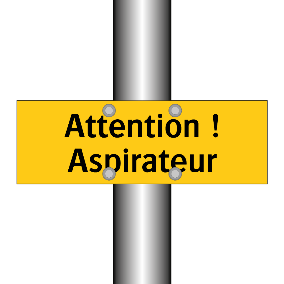 Attention ! Aspirateur