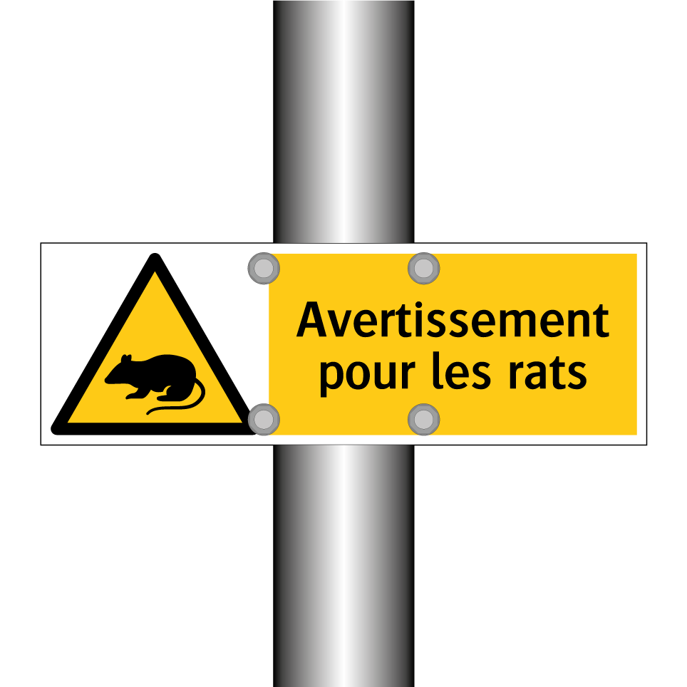 Avertissement pour les rats