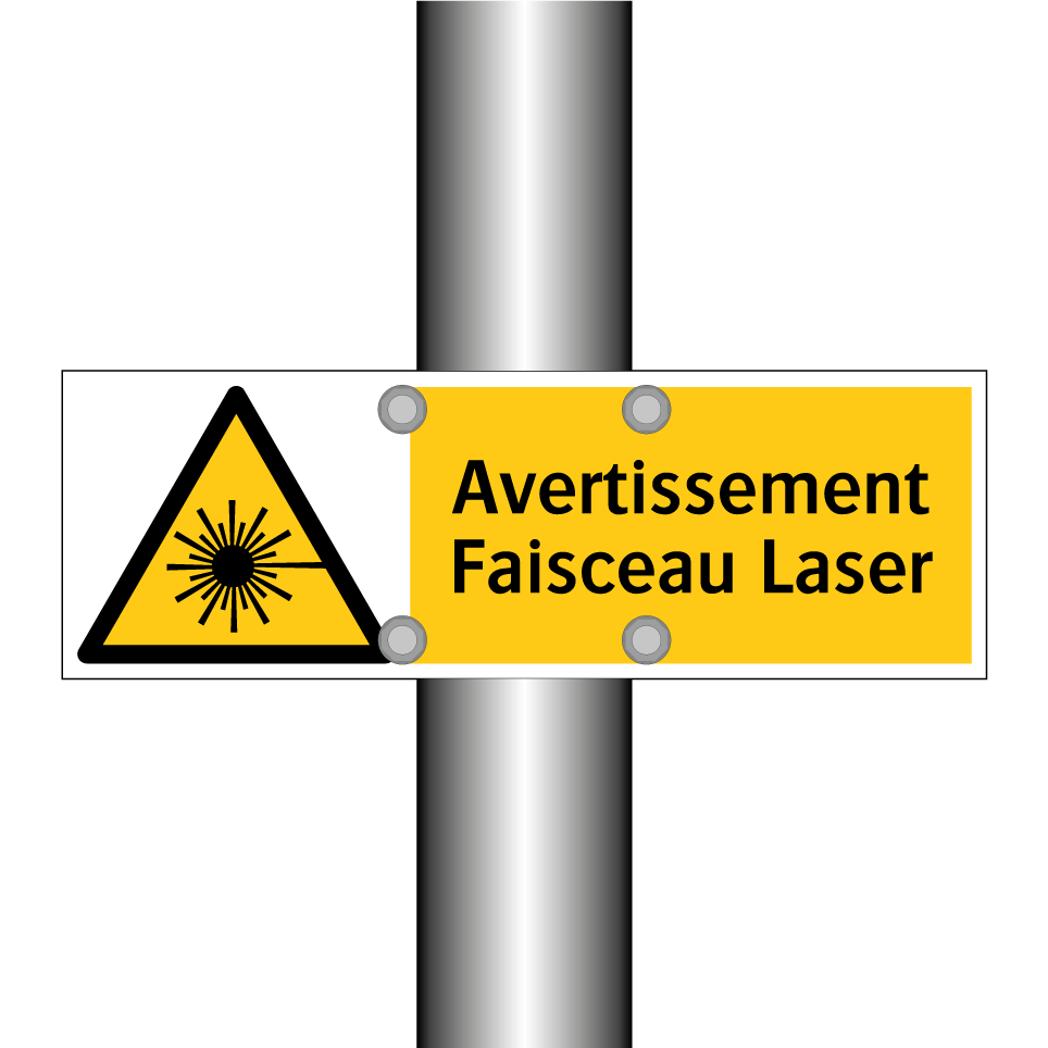 Avertissement Faisceau Laser