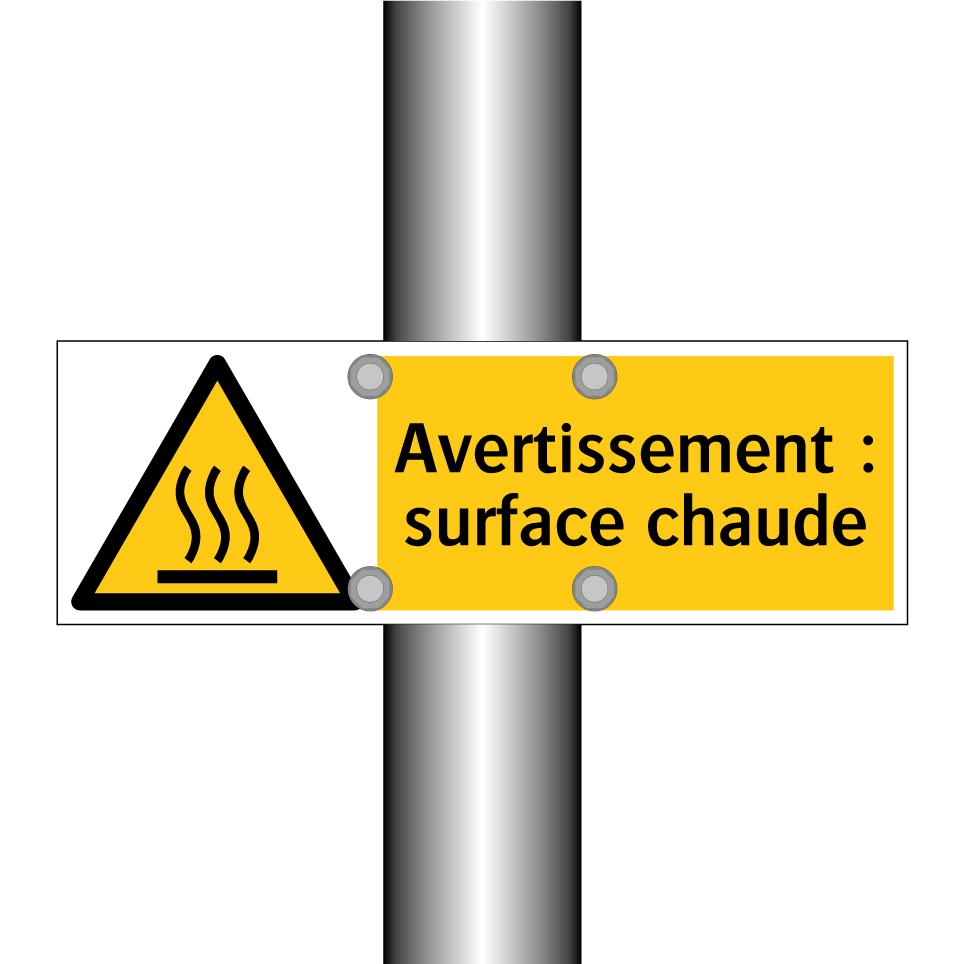 Avertissement : surface chaude