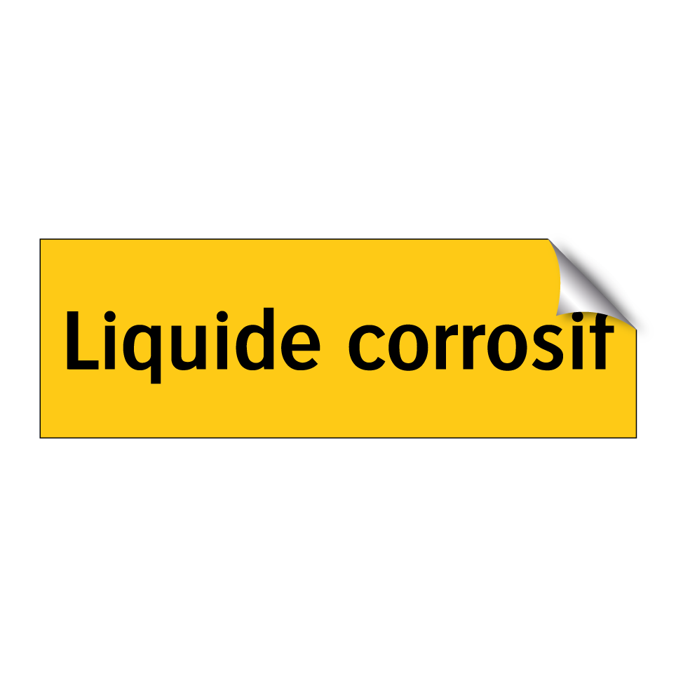 Liquide corrosif