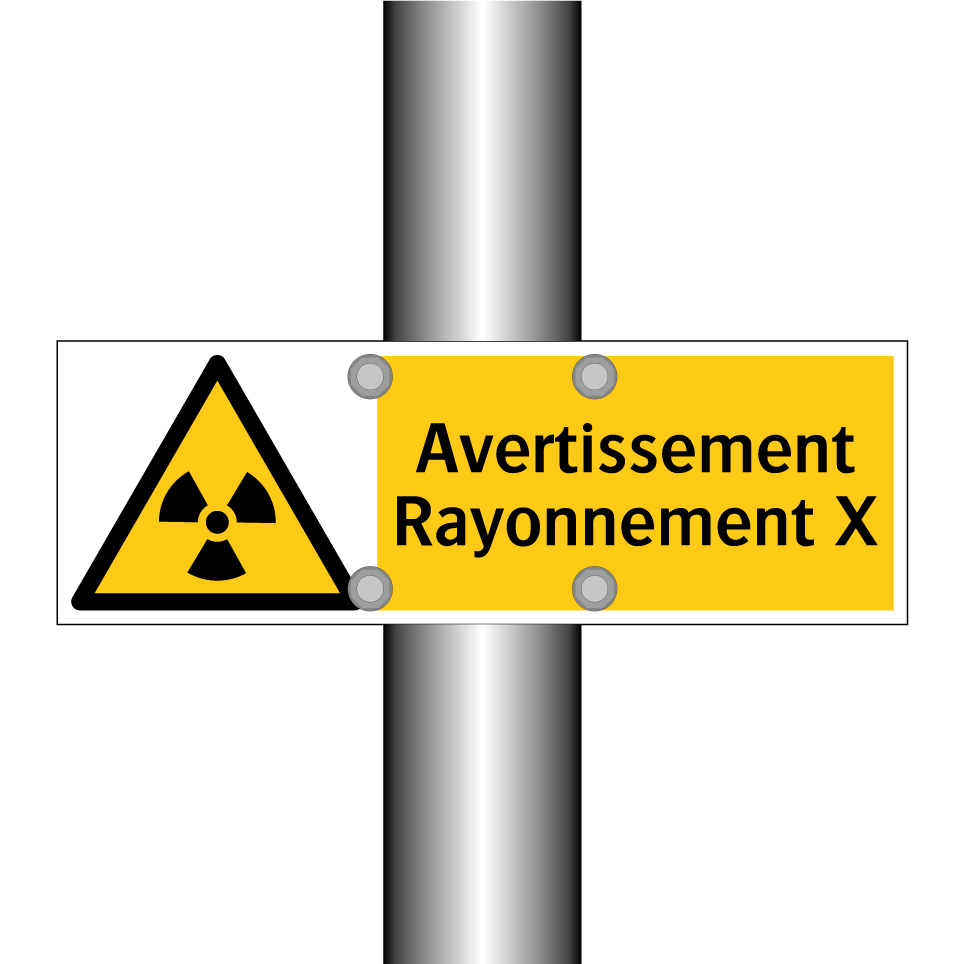 Avertissement Rayonnement X
