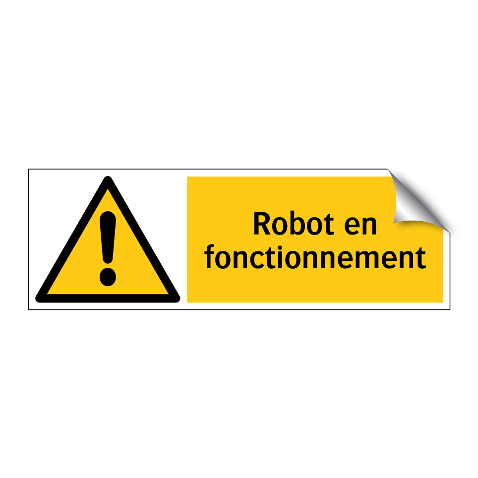 Robot en fonctionnement