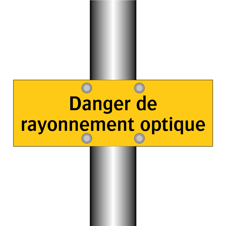 Danger de rayonnement optique