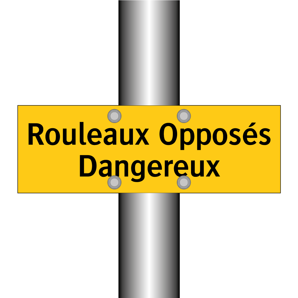 Rouleaux Opposés Dangereux