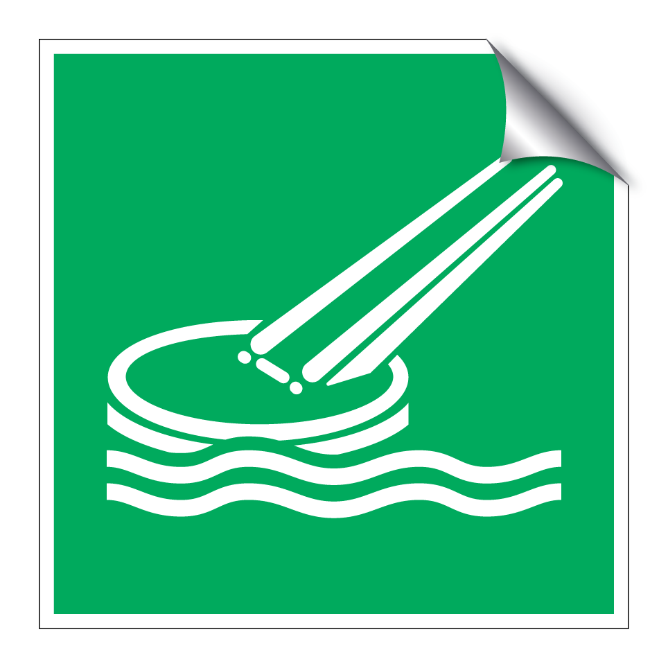 E054 Toboggan d'évacuation marine