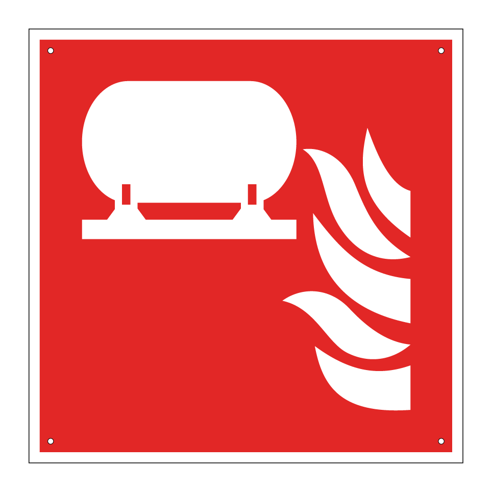 F012 Fest eingebaute Feuerlösch‑Einrichtung