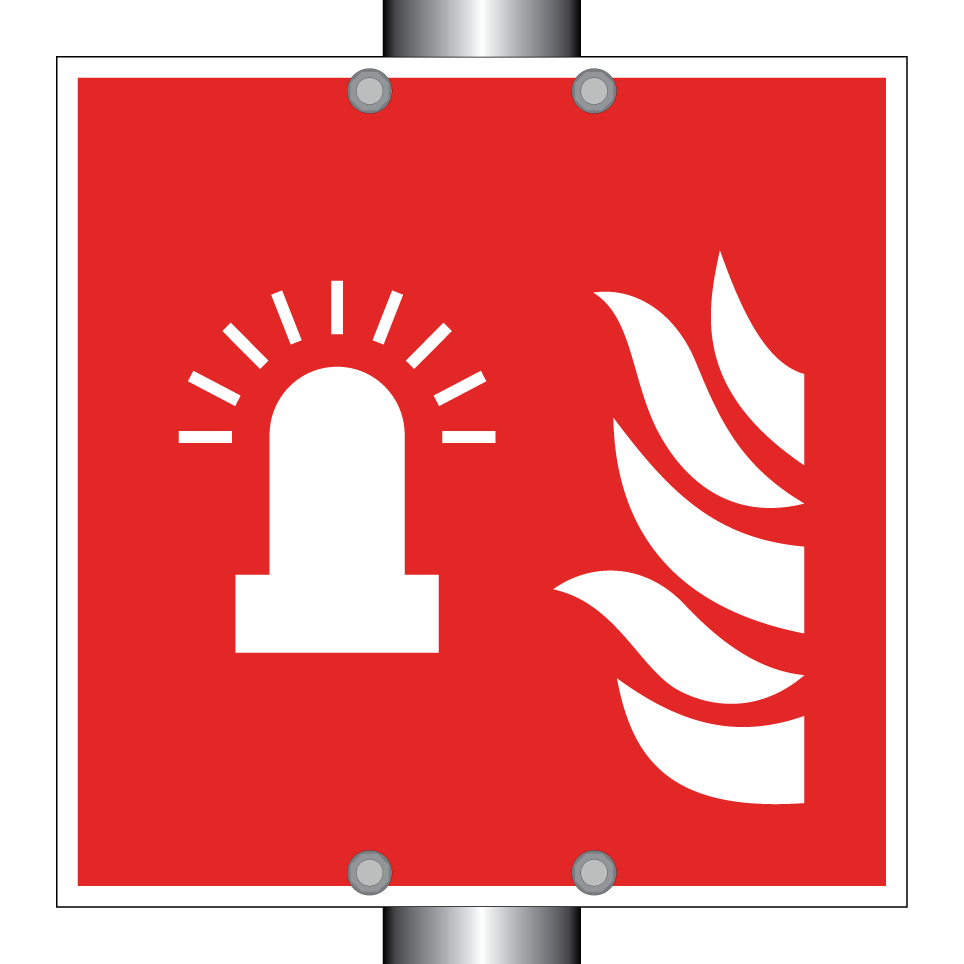 F018 Brandalarm-Blitzleuchte