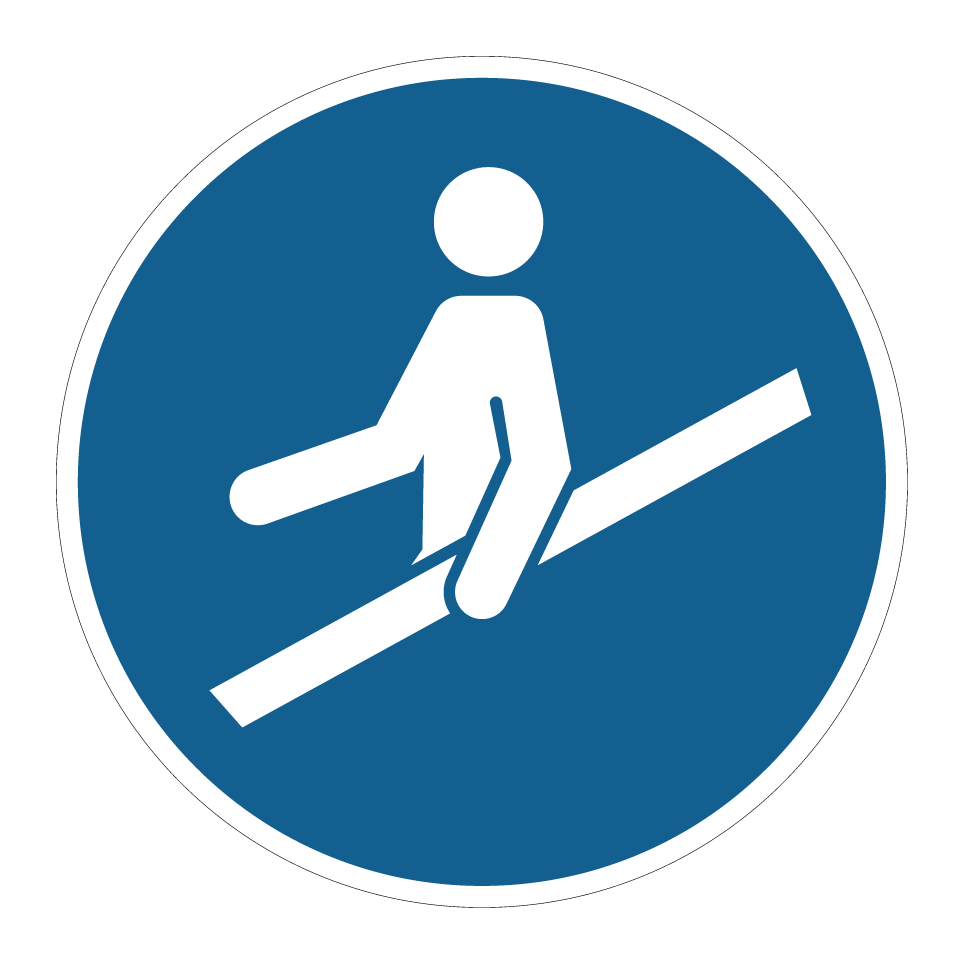 M012 Handlauf benutzen