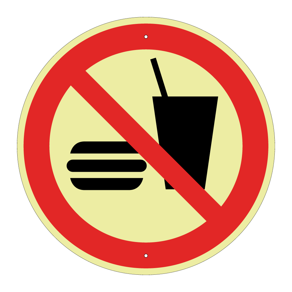 P022 Interdiction de manger ou de boire