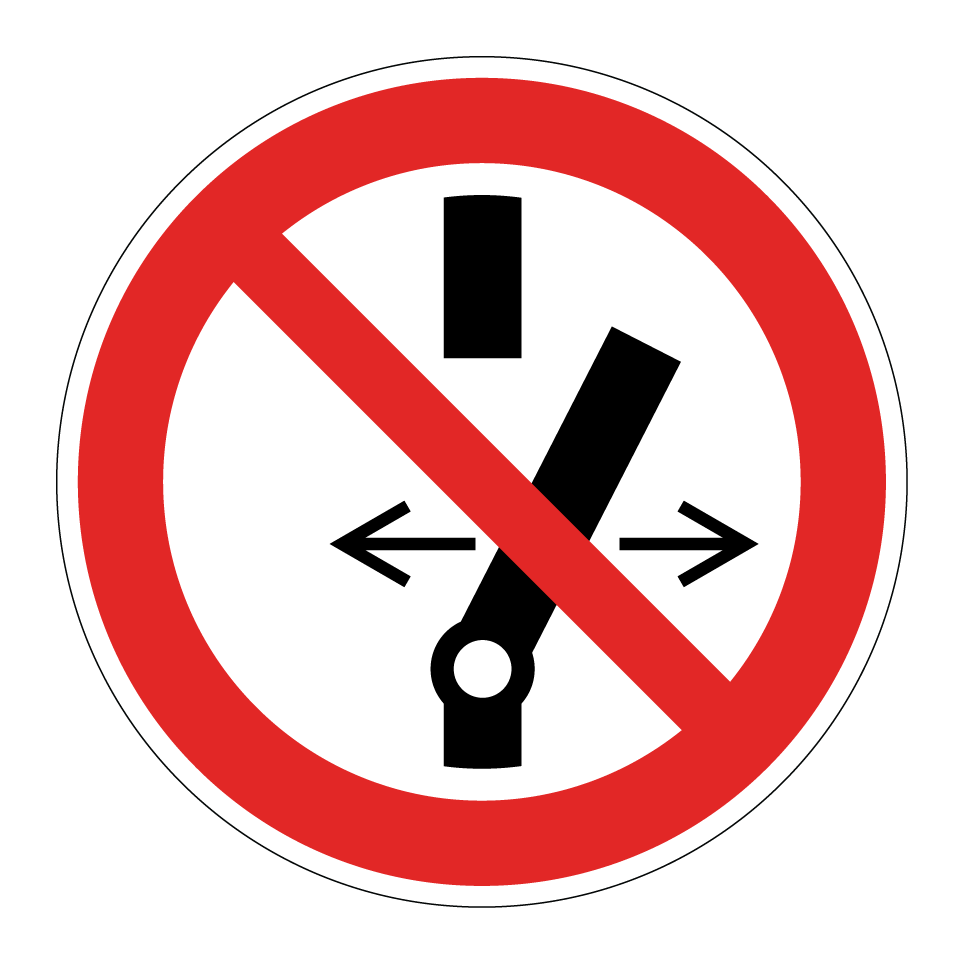 P031 Ne pas modifier la position de l’interrupteur