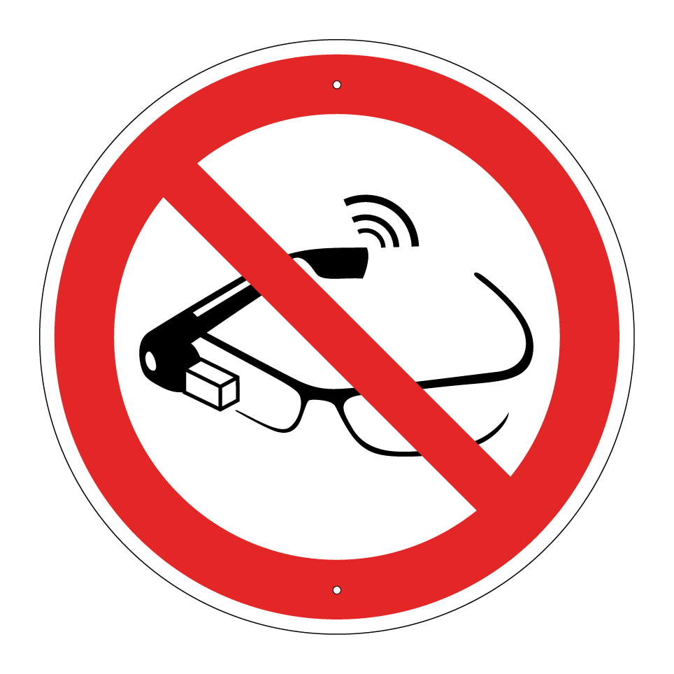 P044 Utilisation de lunettes intelligentes interdite