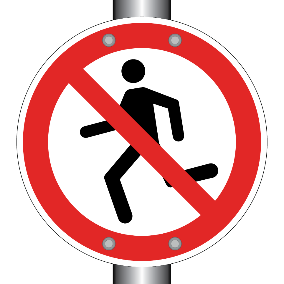 P048 Laufen verboten