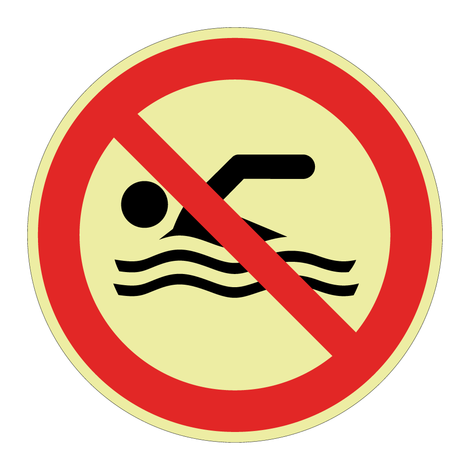 P049 Schwimmen verboten