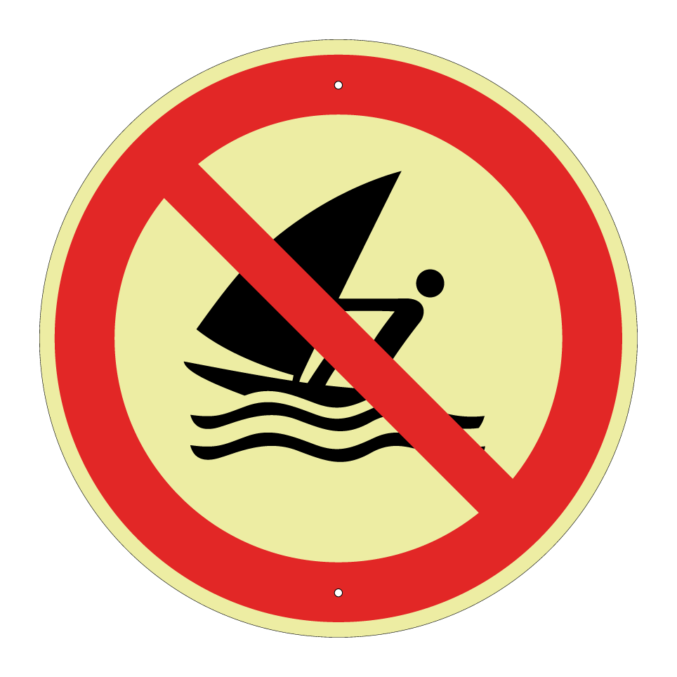 P054 Windsurfen verboten