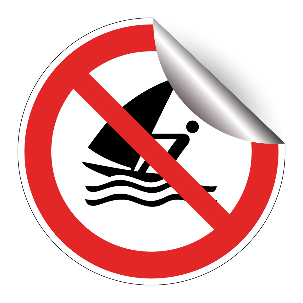 P054 Windsurfen verboten