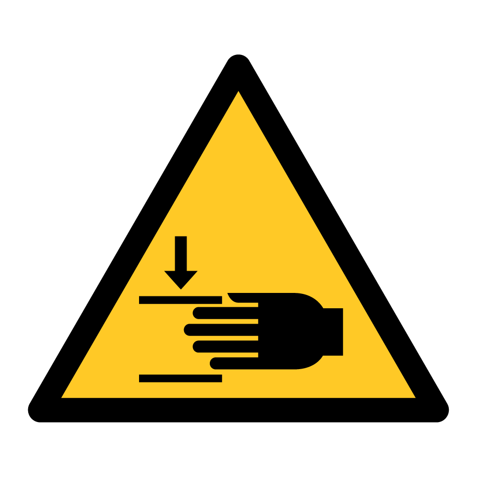 W024 Écrasement des mains