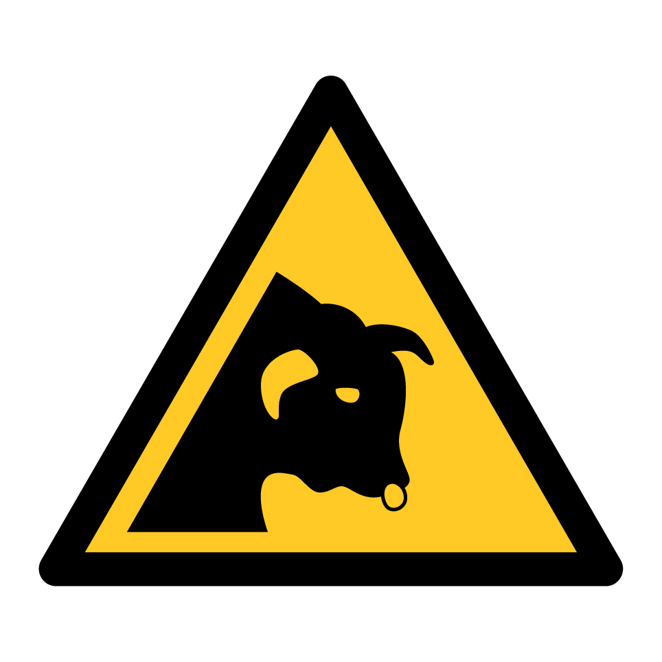 W034 Warnung vor Stier