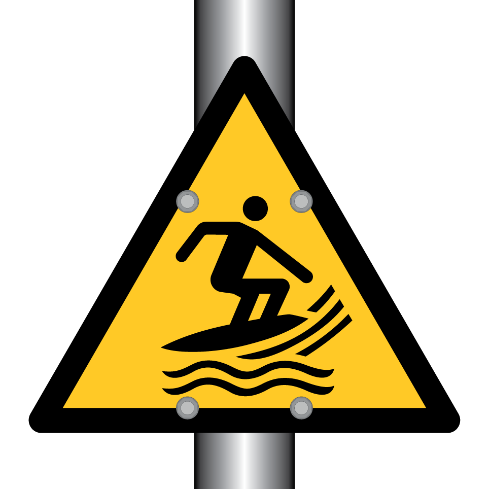 W046 Warnung vor Surfsportgebiet