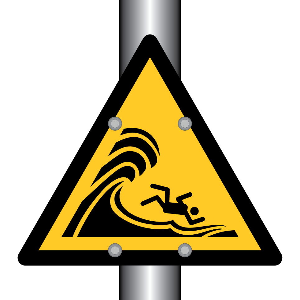 W065 Vagues déferlantes ou hautes