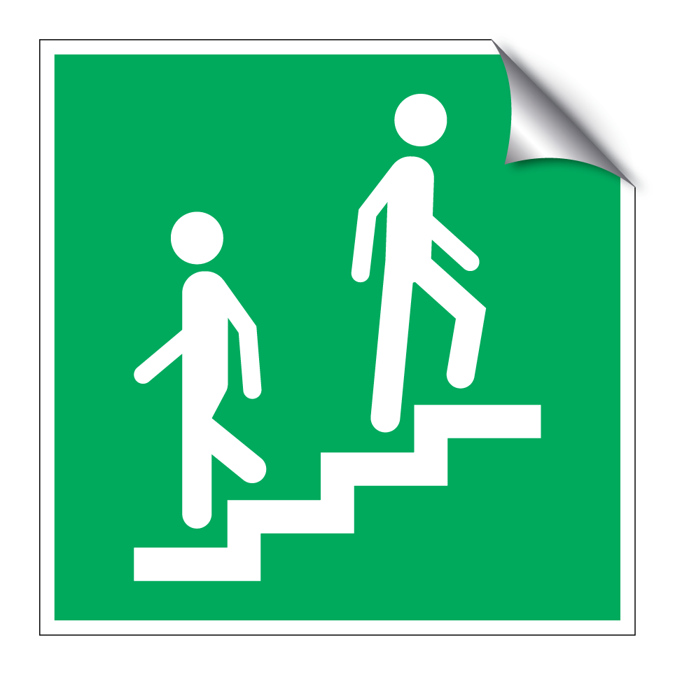 Sortie de secours - escalier